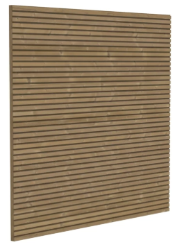 Palissade bois Repro Collstrop vue supplémentaire