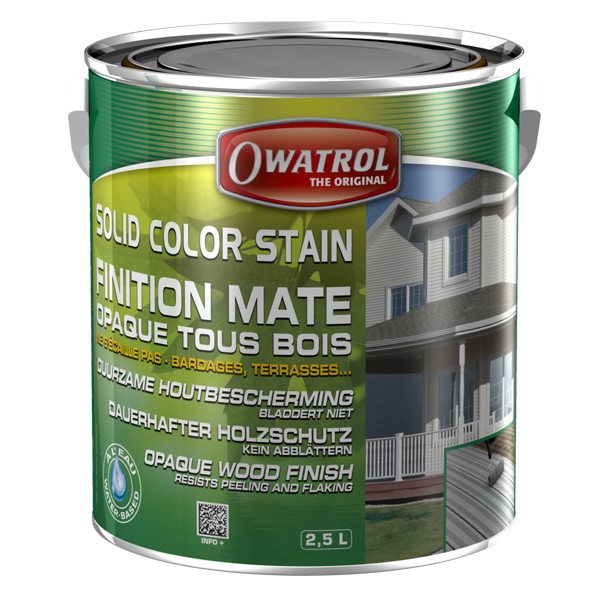 Peinture Solid Color Stain finition opaque